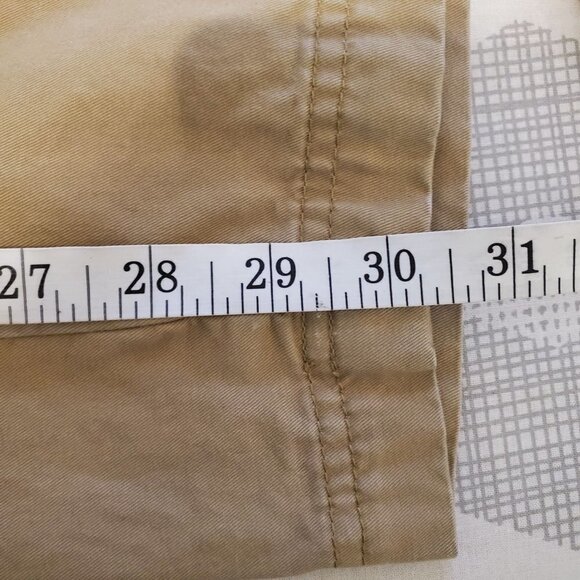 Magellan 36x32 * actual 34x30 Tan cargo pants 100% cotton Elastic waist Outdoor - Picture 5 of 9